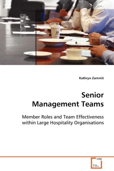 Обложка книги Senior Management Teams, Kathryn Zammit