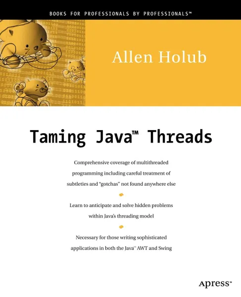 Обложка книги Taming Java Threads, Allen Holub, Allen Hollub, A. Holub