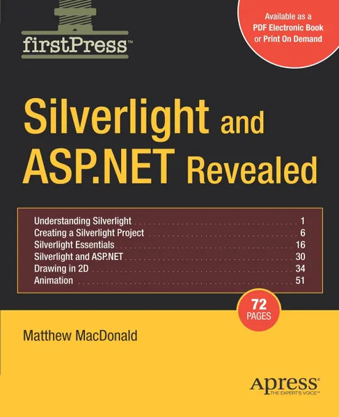 Обложка книги Silverlight and ASP.Net Revealed, Matthew MacDonald