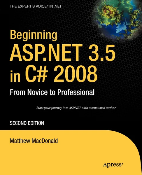 Обложка книги Beginning ASP.NET 3.5 in C# 2008, Matthew MacDonald