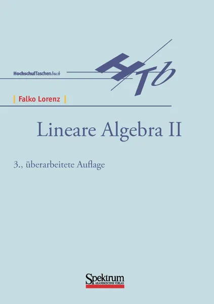Обложка книги Lineare Algebra II, Falko Lorenz