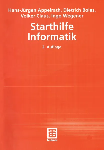 Обложка книги Starthilfe Informatik, Hans-J Rgen Appelrath, Dietrich Boles, Volker Claus