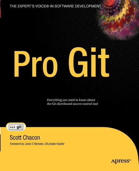 Обложка книги Pro Git, Scott Chacon