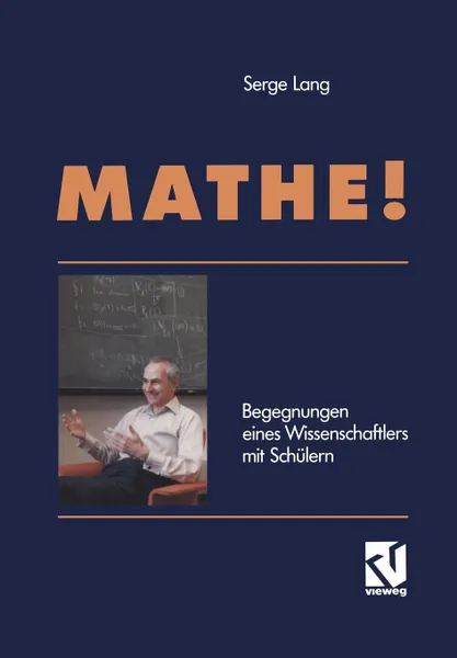 Обложка книги Mathe!, Serge Lang