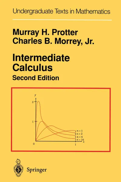 Обложка книги Intermediate Calculus, Murray H. Protter, Charles B. Jr. Morrey