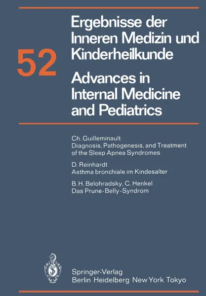 Обложка книги Ergebnisse Der Inneren Medizin Und Kinderheilkunde / Advances in Internal Medicine and Pediatrics, P. Frick, G. -A Von Harnack, K. Kochsiek