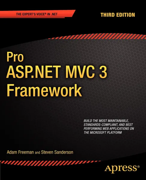 Обложка книги Pro ASP.Net MVC 3 Framework, Adam Freeman, Steven Sanderson