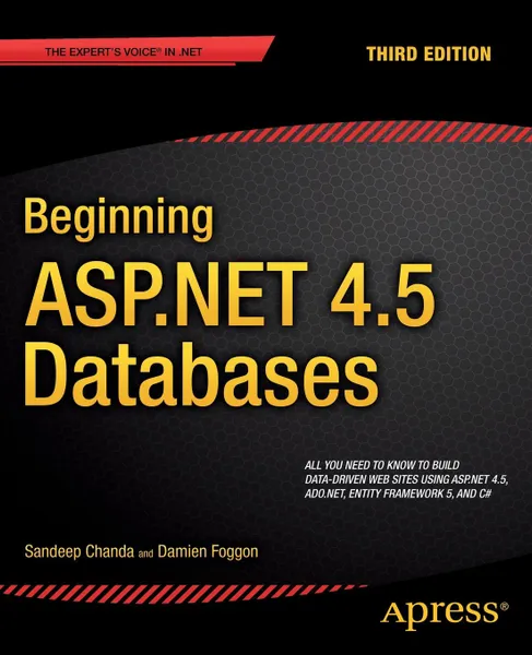 Обложка книги Beginning ASP.Net 4.5 Databases, Sandeep Chanda, Damien Foggon