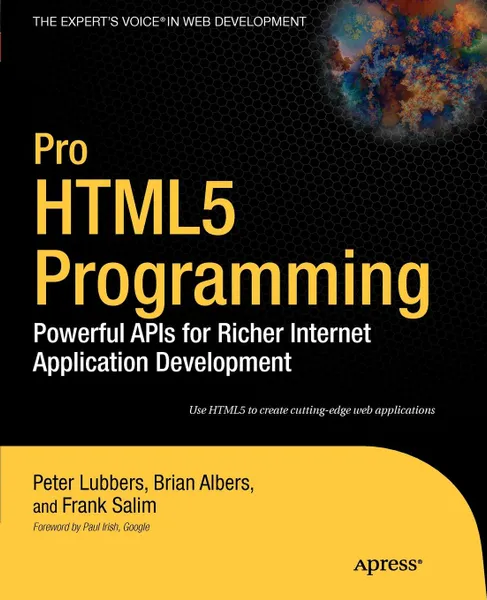 Обложка книги Pro Html5 Programming. Powerful APIs for Richer Internet Application Development, Peter Lubbers, Brian Albers, Frank Salem