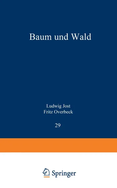 Обложка книги Baum und Wald, Ludwig Jost