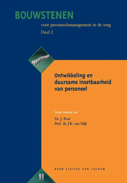 Обложка книги Bouwstenen personeelsmanagement in de zorg. 2, J.K. Dijk, J. Pool