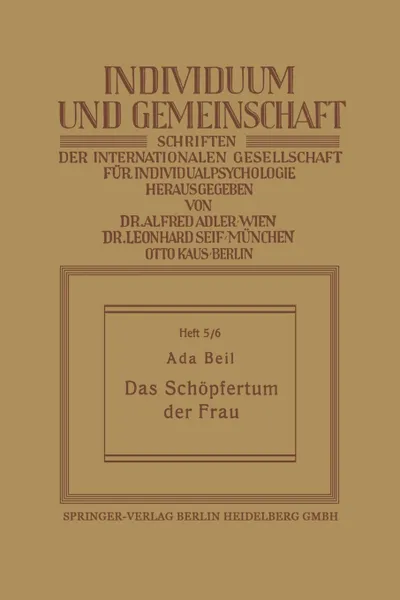 Обложка книги Das Schopfertum Der Frau, Na Beil