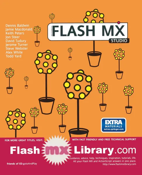 Обложка книги Flash MX Studio, Jamie MacDonald, Keith Peters, Jerome Turner