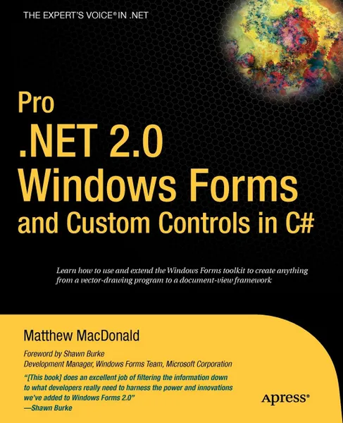 Обложка книги Pro .Net 2.0 Windows Forms and Custom Controls in C#, Matthew MacDonald