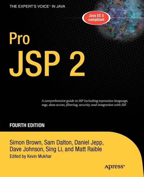 Обложка книги Pro JSP 2, Simon Brown, Sam Dalton, Daniel Jepp