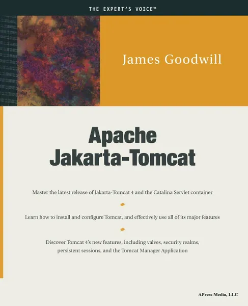 Обложка книги Apache Jakarta Tomcat, James Goodwill