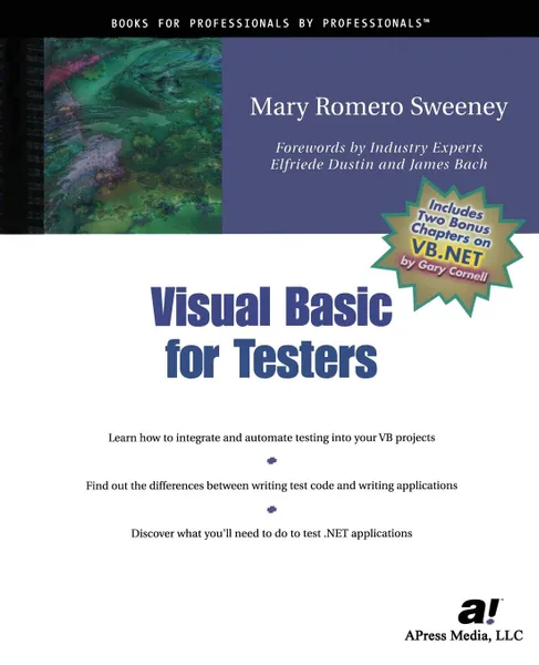 Обложка книги Visual Basic for Testers, Mary Sweeney, Joe Sweeney