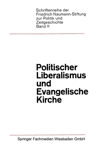 Обложка книги Politischer Liberalismus Und Evangelische Kirche, Na Na, Na Na, Paul Luchtenberg