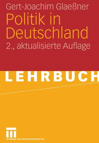 Обложка книги Politik in Deutschland, Gert-Joachim Glaeßner