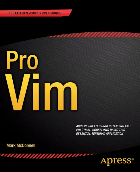 Обложка книги Pro Vim, Mark McDonnell