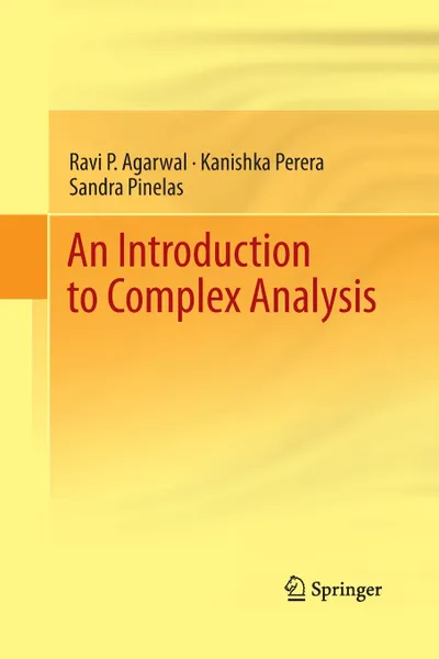 Обложка книги Intro to Complex Analysis, Ravi P. Agarwal