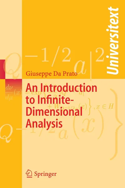 Обложка книги An Introduction to Infinite-Dimensional Analysis, Giuseppe Da Prato