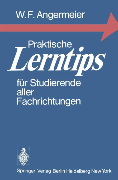 Обложка книги Praktische Lerntips fur Studierende aller Fachrichtungen, Wilhelm F. Angermeier