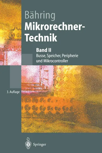 Обложка книги Mikrorechner-Technik, Helmut Bähring