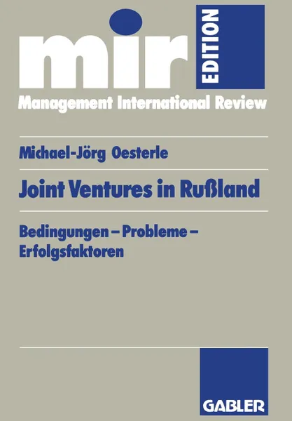 Обложка книги Joint-Ventures in Russland, Michael-Jörg Oesterle