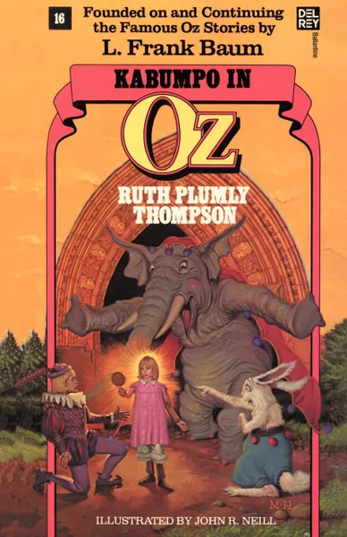 Обложка книги Kabumpo in Oz, Ruth Plumly Thompson