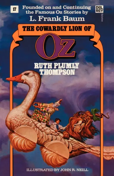 Обложка книги The Cowardly Lion of Oz, Ruth Plumly Thompson