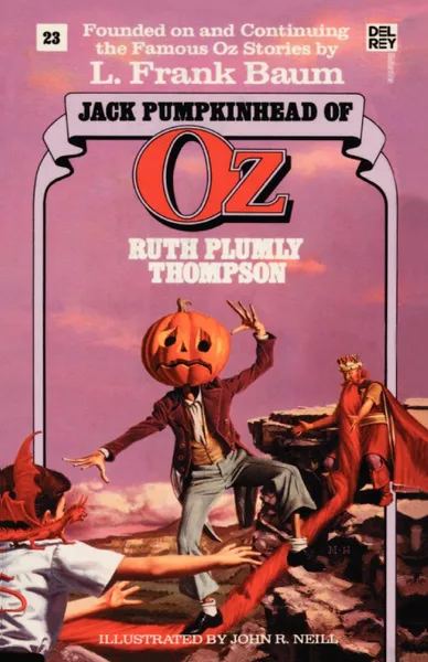 Обложка книги Jack Pumpkinhead of Oz, Ruth Plumly Thompson