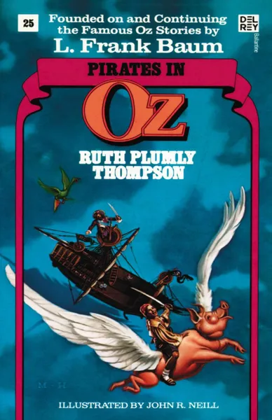 Обложка книги Pirates in Oz, Ruth Plumly Thompson