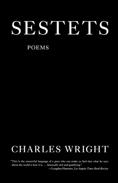 Обложка книги Sestets, Charles Wright