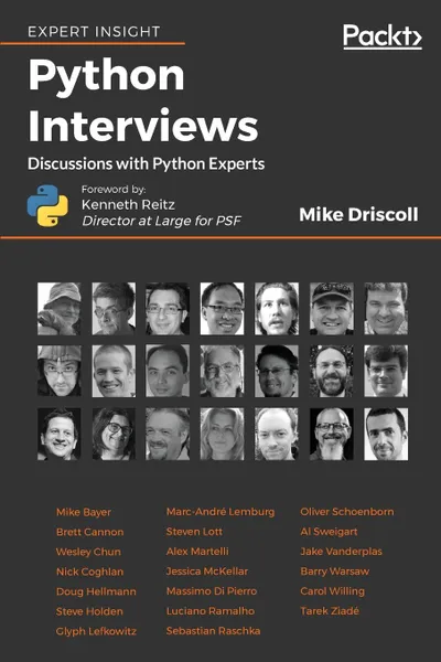 Обложка книги Python Interviews, Michael Driscoll