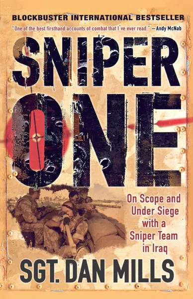 Обложка книги SNIPER ONE, DAN MILLS