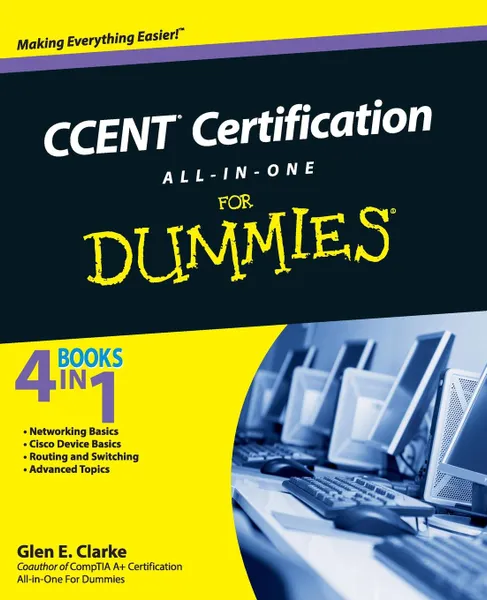 Обложка книги CCENT All-In-One For Dummies, Clarke