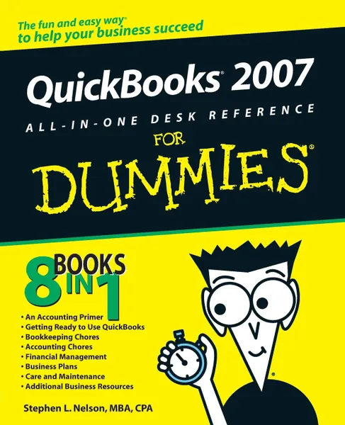 Обложка книги QuickBooks 2007 AIO DeskRef FD, Nelson