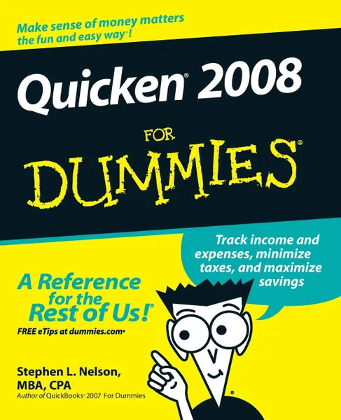 Обложка книги Quicken 2008 For Dummies, Nelson