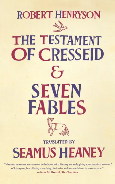 Обложка книги The Testament of Cresseid and Seven Fables, Robert Henryson