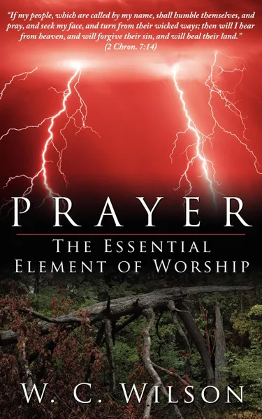 Обложка книги Prayer the Essential Element of Worship, W. C. Wilson