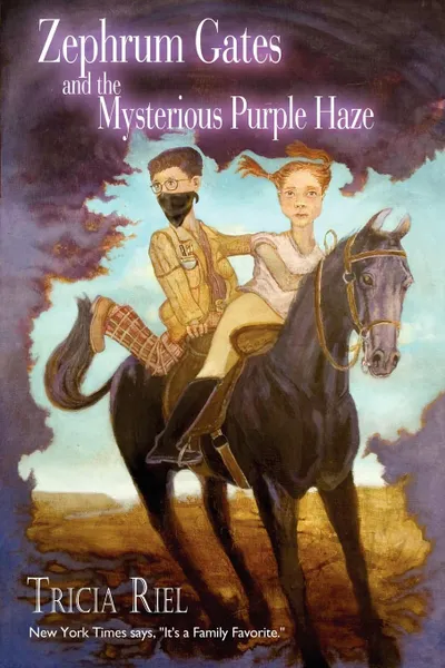 Обложка книги Zephrum Gates  and  The Mysterious Purple Haze, Tricia Riel