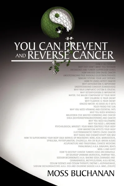 Обложка книги You Can Prevent and Reverse Cancer, Moss Buchanan