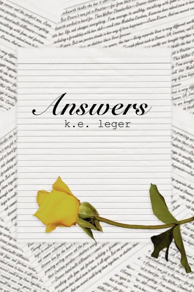 Обложка книги Answers, K. E. Leger