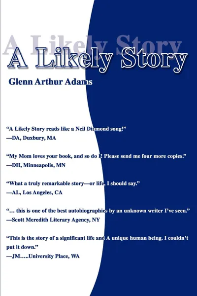 Обложка книги A Likely Story, Glenn Arthur Adams