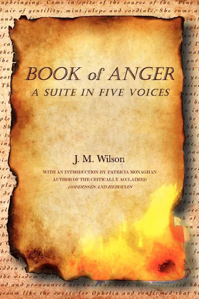 Обложка книги Book of Anger. A Suite in Five Voices, J. M. Wilson