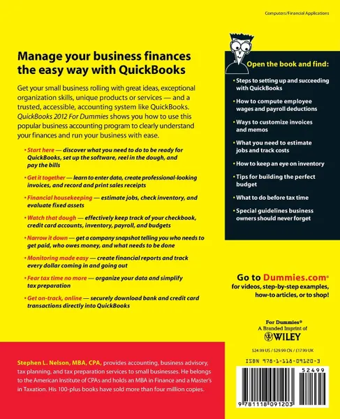 Обложка книги QuickBooks 2012 FD, Nelson