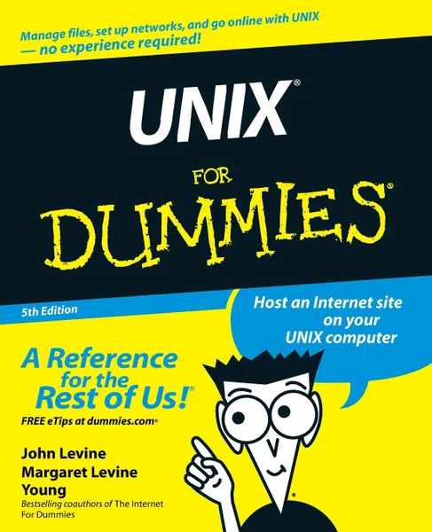 Обложка книги Unix for Dummies, John R. Levine, Margaret Levine Young