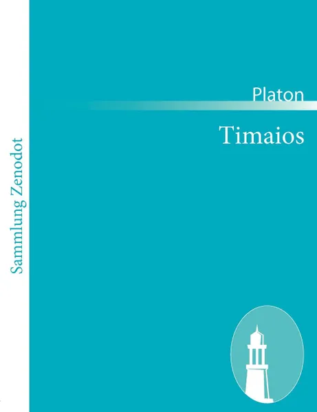 Обложка книги Timaios, Platon