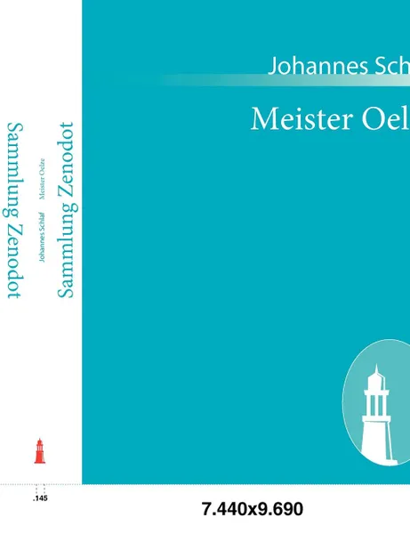 Обложка книги Meister Oelze, Johannes Schlaf